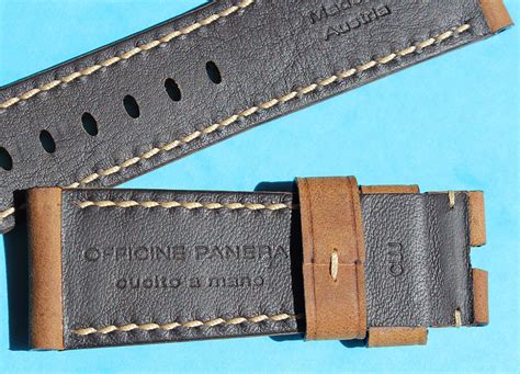 24mm panerai strap replica|genuine panerai straps.